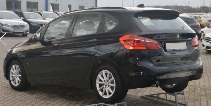 Left hand drive BMW 2 SERIES 216 d Active Tourer